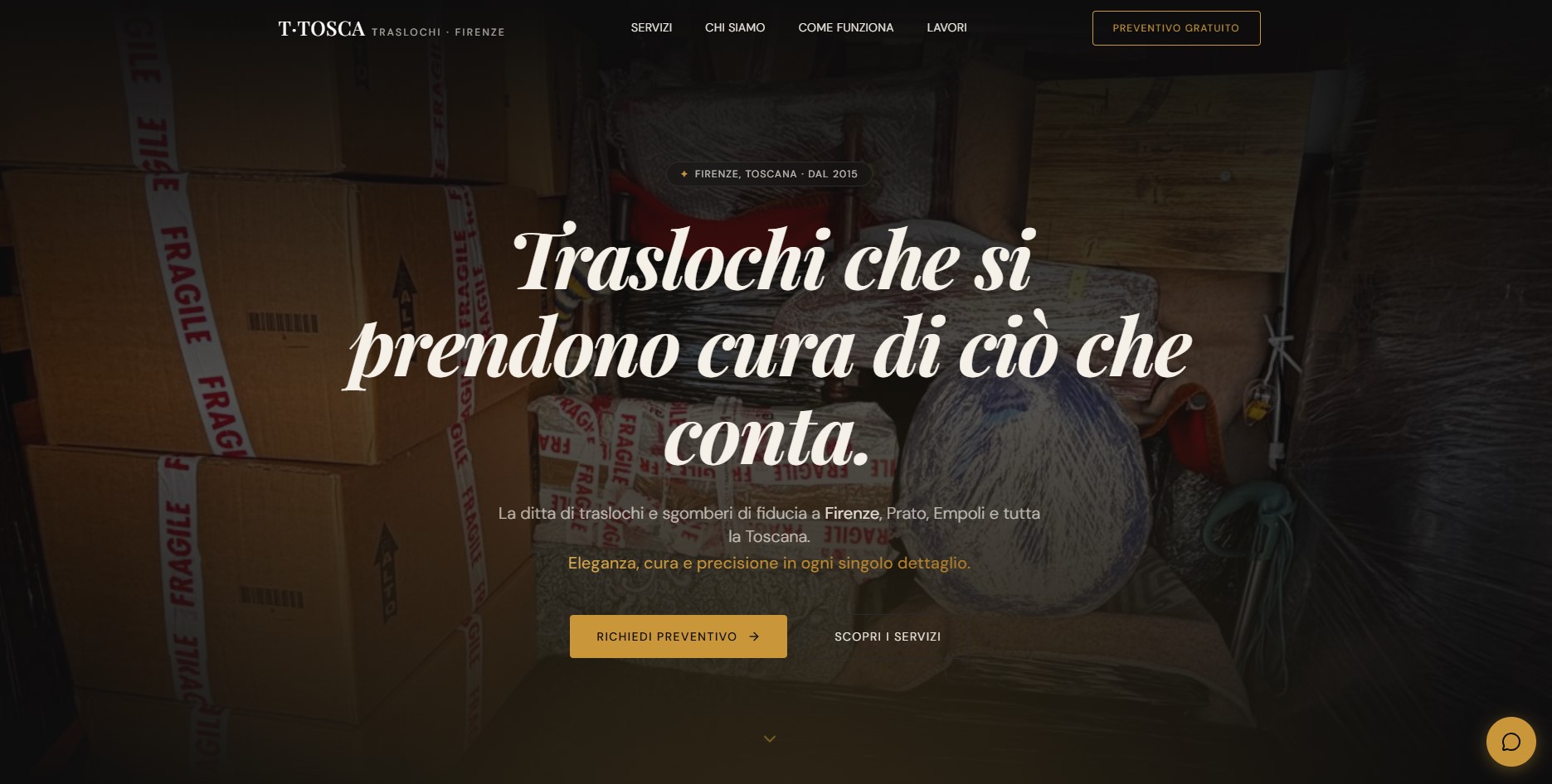 Traslochi Firenze — Sitio