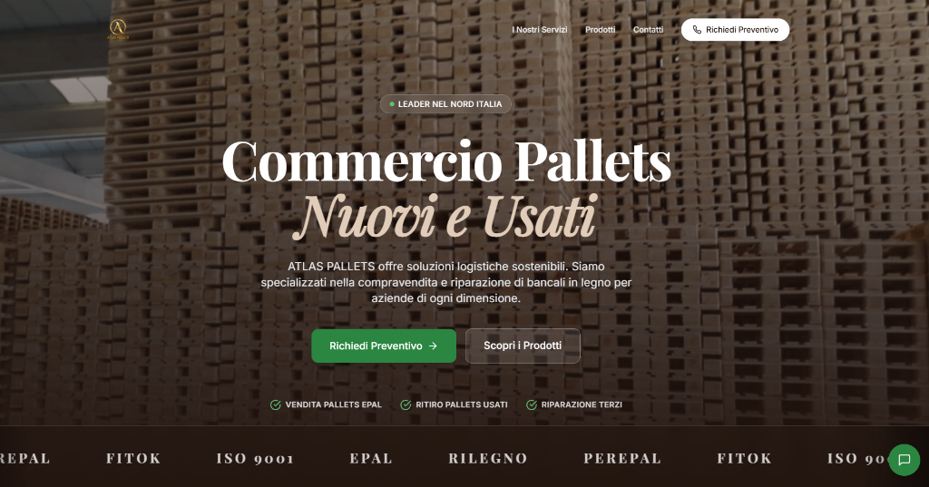 Atlas Pallets — Sitio